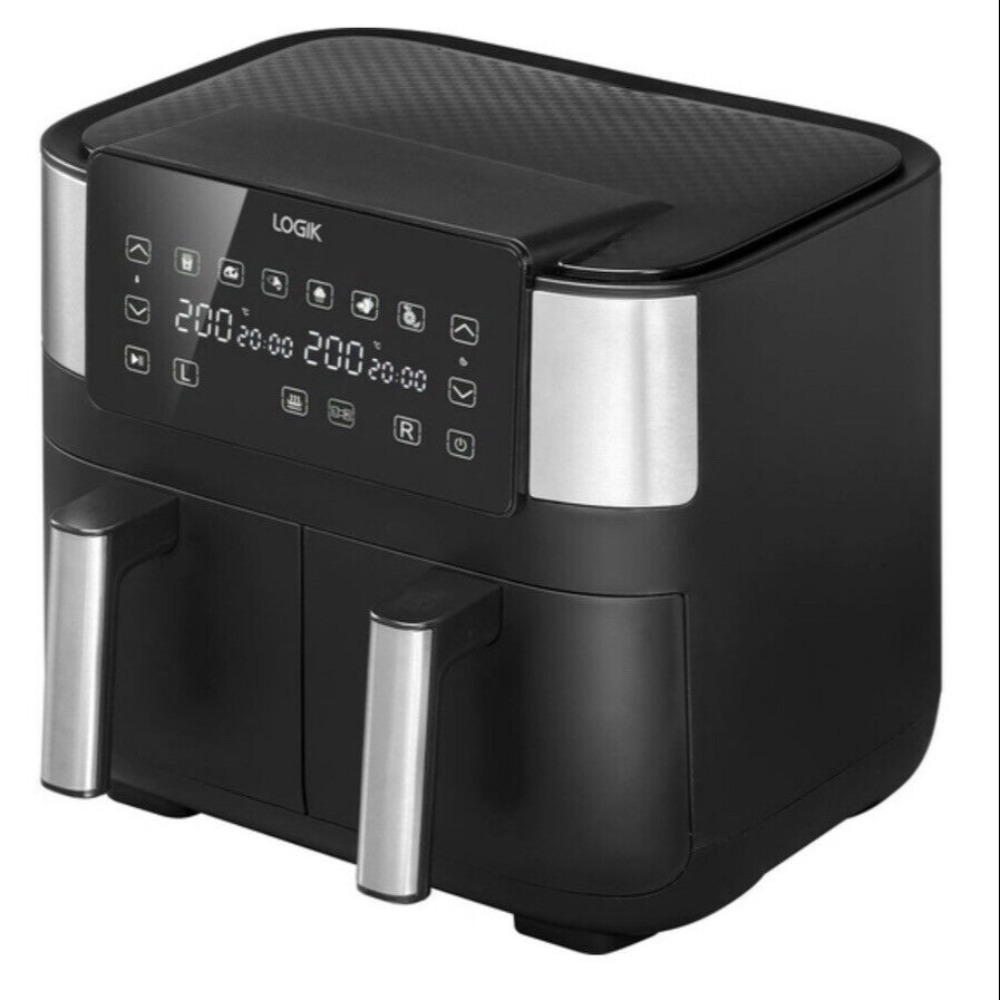 Logik Dual Basket Air Fryer 7.2l L72FB23 Own4Less